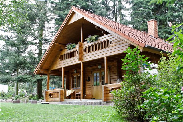 Unser großes Ferien-Blockhaus in Selenz